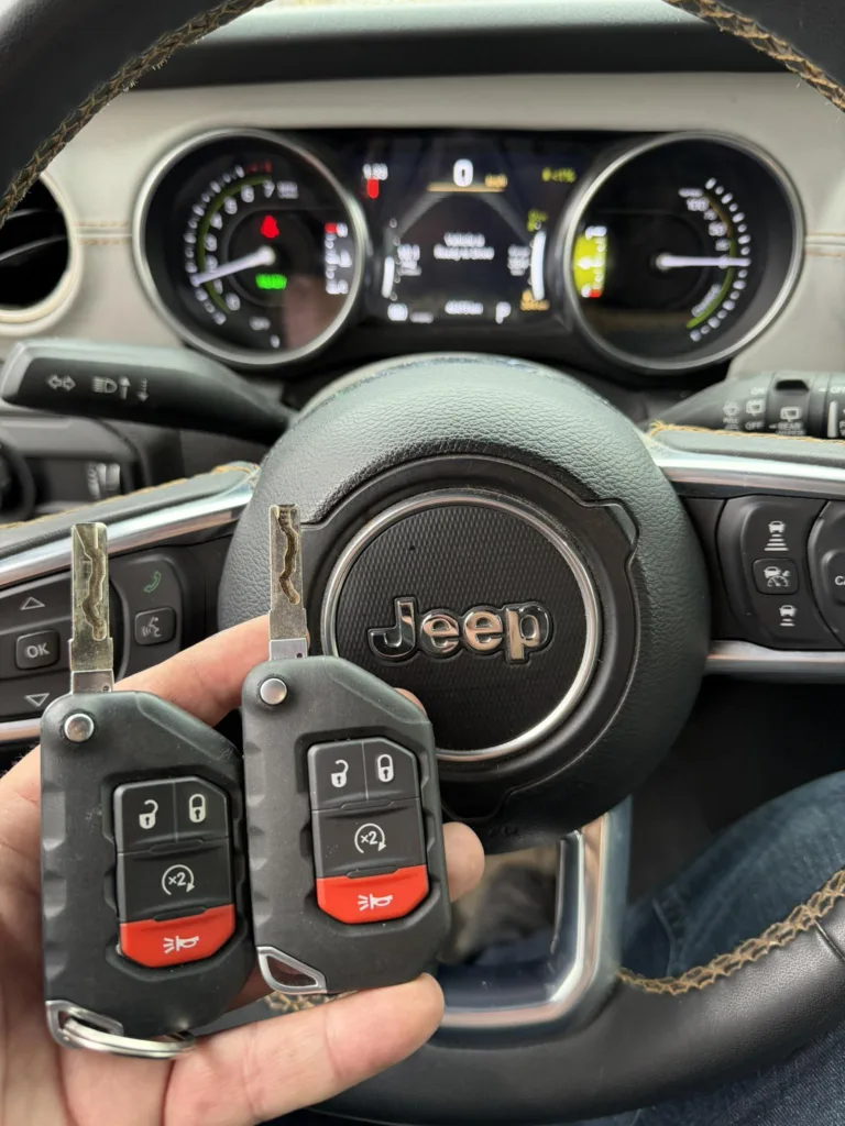 Jeep Wrangler 2023: llave inteligente perdida en Oak Lawn